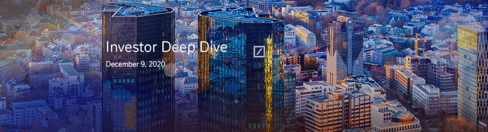 Other Presentations And Events – Deutsche Bank